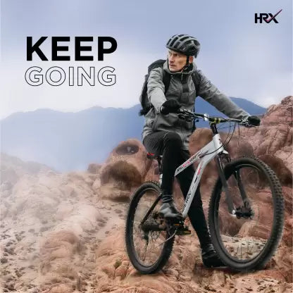 HRX XTRM MTB 500 85% Assembled with Front Suspension 27.5 T Mountain Cycle (21 Gear, Grey) HRX XTRM MTB 500 85% Assembled with Front Suspension 27.5 T Mountain Cycle (21 Gear, Grey)